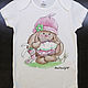 Children's bodie 'Bunny Teddy', T-shirts, Saratov,  Фото №1