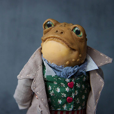 Куклы и игрушки ручной работы. Ярмарка Мастеров - ручная работа Жаб Жабыч. Handmade.