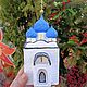 Винтаж: Храм, церковь, ручное работа, сделан в технике папье-маше. Лампы винтажные. VINTAGE. Ярмарка Мастеров.  Фото №11