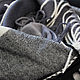 Черно-белый платок в клетку  из итальянской ткани "Дорожный". Платки. Platkoff. Интернет-магазин Ярмарка Мастеров.  Фото №2