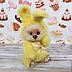 Order Teddy Bear Button. Favorite toys from Kafetina. Livemaster. . Stuffed Toys Фото №3