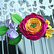 Hair clip with Ranunculus. Hairpins. Olga-art-flower. Online shopping on My Livemaster.  Фото №2