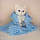 Order custom. Kitten felted toy for the birth of a child. Game in felting. Livemaster. . Felted Toy Фото №3