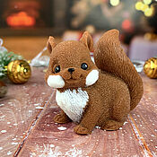 Косметика ручной работы handmade. Livemaster - original item Gift volumetric soap Squirrel. Handmade.