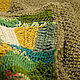 Knitted Snood scarf 'Green pieces' Snood unisex. Scarves. asmik (asmik). My Livemaster. Фото №5