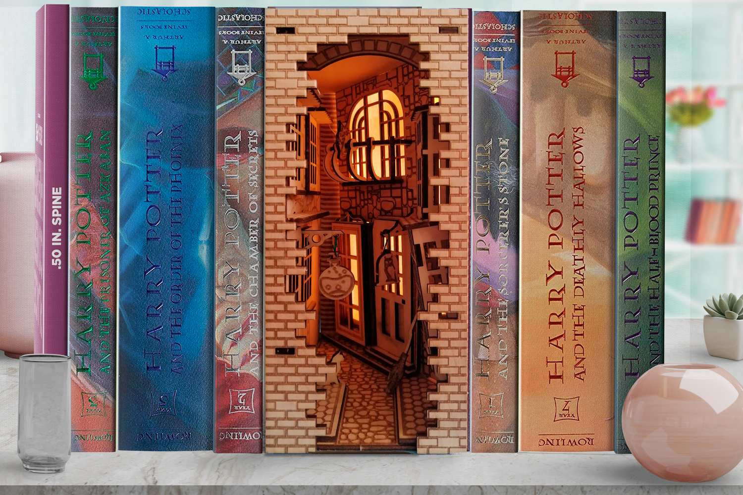 Book Nook Гарри Поттер
