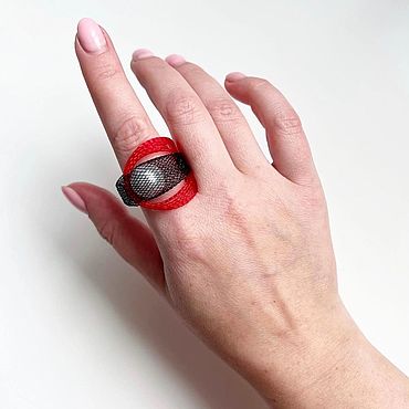Украшения ручной работы. Ярмарка Мастеров - ручная работа Кольцо «Accent». Handmade.