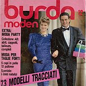 Материалы для творчества handmade. Livemaster - original item Burda Moden Magazine 12 1986 in Italian. Handmade.