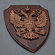 Panel Coat of Arms of Russia on the background of the heraldic shield. Panels. Wizardkmv (wizardkmv). Online shopping on My Livemaster.  Фото №2