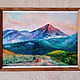 American Mountain Landscape Oil Painting 30/40. Pictures. Fleurdelys-art. Online shopping on My Livemaster.  Фото №2