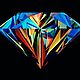 Муассанит (MOISSANITE) белый цвет DE/VVS1, маркиз, 2х4-3х6мм. Кабошоны. ILLUSION_STONES1. Ярмарка Мастеров.  Фото №5