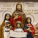 Вера, Надежда, Любовь и матерь их София, в цвете. Иконы. Александр Подрезов (Vernissage-AV). Интернет-магазин Ярмарка Мастеров.  Фото №2