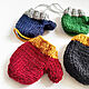 Набор Елочная игрушка Варежки Хогвартс. Елочные игрушки. ArtKnitDesign Свитера Уизли. Ярмарка Мастеров.  Фото №6