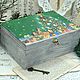 Заказать Набор елочных игрушек в шкатулке дерево декупаж. Светлана, Мастерская Villa-Oliva. Ярмарка Мастеров. . Новогодние сувениры Фото №3
