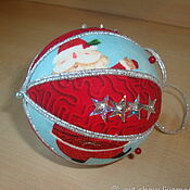 Сувениры и подарки handmade. Livemaster - original item Christmas ball "Father Frost". Handmade.