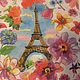 Салфетка для декупажа - Париж в цветах - эфелевая башня
Декупажная радость