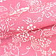 Japanese silk 'Floral print'. Fabric. Fabrics from Japan. My Livemaster. Фото №6