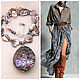  "Ассоль"-перламутр, ракушка, гематит, Колье, Екатеринбург,  Фото №1