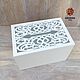 Treasury for envelopes with a carved pattern on the lid!. Chests. egevica32. Online shopping on My Livemaster.  Фото №2