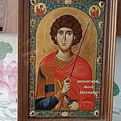 Картины и панно handmade. Livemaster - original item Icon of the Great Martyr George the Victorious. Handmade.
