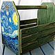 'Van Gogh'Box for wine,gifts,bar,kitchen. Crates. Helena Shelk (alenamasterrnd). Online shopping on My Livemaster.  Фото №2