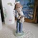 Винтаж: Nao Lladro статуэтка Hush! фарфор Испания в коробке. Статуэтки винтажные. Commodele. Интернет-магазин Ярмарка Мастеров.  Фото №2