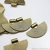 Материалы для творчества handmade. Livemaster - original item Pendant for jewelry art.4-16, bronze. Handmade.