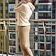 Теплая юбка вязаная Кэмел (меринос)  XS. Юбки. ramremik-knitting-cashmere. Ярмарка Мастеров.  Фото №5