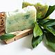 Natural soap Tea tree and eucalyptus from scratch for problem skin