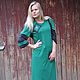 Dress 'Green design mood', Dresses, Moscow,  Фото №1