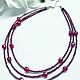 Order Garnet necklace with red spinel. Magical Beauty Gems. Livemaster. . Necklace Фото №3