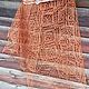 Shawl Rowan beads linen openwork. Shawls. Bright Shawls by BorchankaZL. My Livemaster. Фото №4