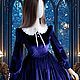 Бархатное платье " Графиня" со съёмным воротником. Платья. Lady_dress. Ярмарка Мастеров.  Фото №7