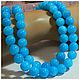Order 10 mm - Jade sky blue smooth ball. pcs. furnitura2015. Livemaster. . Beads1 Фото №3