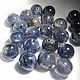 Iolite 8mm Iolite natural, smooth ball. Beads1. Elena (luxury-fittings). My Livemaster. Фото №4