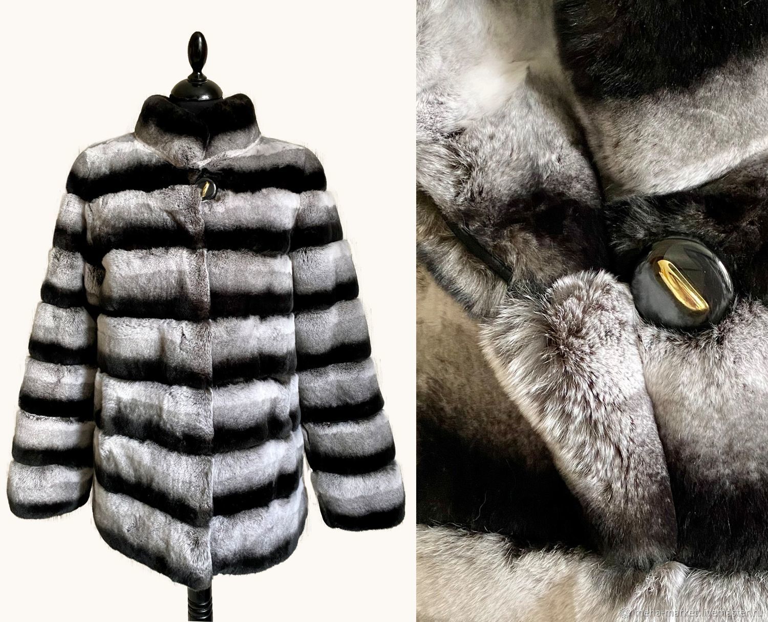 Fur jacket S, M,L, XL, Fur Coats, Moscow,  Фото №1