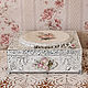 Big box shabby chic 'Pink dawn'. Box. painting and decoupage from Marina (sovaj). Online shopping on My Livemaster.  Фото №2