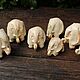 Seven elephants of happiness. Figurines. bez-borodov. My Livemaster. Фото №6
