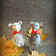 Order Mouse pioneers. lilu. Livemaster. . Felted Toy Фото №3