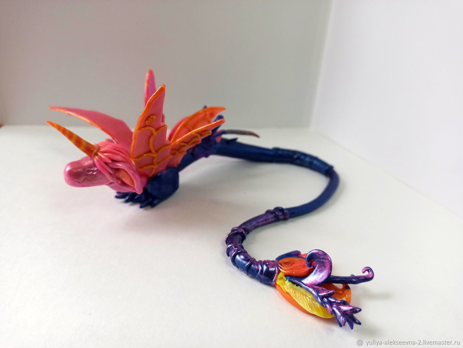 Дракон-единорог из полимерной глины в интернет-магазине на Ярмарке ...