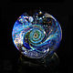 Glass ball Cosmonautics Day. Sphere Meditation Universe Cosmos Marble. Kaleidoscopes. ★ Kosmicheskoe steklo★. Ярмарка Мастеров.  Фото №5