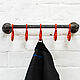Water pipe clothes hanger ' Krog'. Hanger. uloft. Online shopping on My Livemaster.  Фото №2
