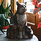 Скульптура для дома и сада "Кошка с котятами", Статуэтки, Санкт-Петербург,  Фото №1