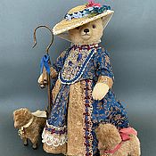 Куклы и игрушки handmade. Livemaster - original item Teddy Bears: Shepherdess Nicole. Handmade.