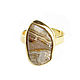 Beige Agate Ring, Large Ring, Agate ring. Rings. Irina Moro. My Livemaster. Фото №4