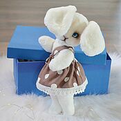 Куклы и игрушки handmade. Livemaster - original item Teddy Animals: Plush Bunny.. Handmade.