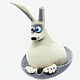  White Rabbit Hat. Bath accessories. HANDMADE Studio. Online shopping on My Livemaster.  Фото №2