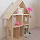 Children's wooden house shelf made of cedar For Susie. Shelves. Joinery in Altai. Online shopping on My Livemaster.  Фото №2