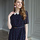 Women's ACADEMY dress made of chiffon on cotton.the lining! up to 54!, Dresses, Moscow,  Фото №1
