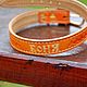 Collar for dog. Dog - Collars. Leather goods, collars, belts .... My Livemaster. Фото №4